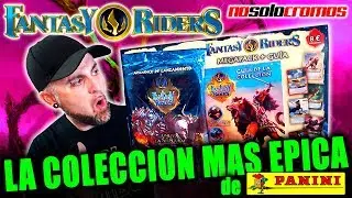 FANTASY RIDERS LA COLECCION MAS EPICA de Panini Apertura Pack de Inicio NO SOLO CROMOS
