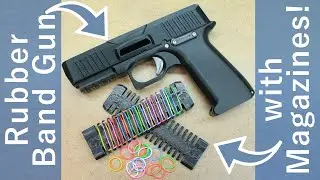 Assembly Guide for Mag Fed Mini Rubber Band Gun.