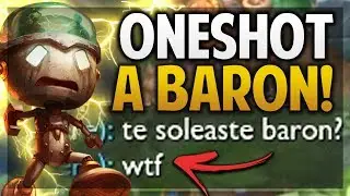 ¡BARON SOLO Y CARREO A MI EQUIPO! | AMUMU JUNGLA | League of Legends