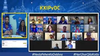 #KXIPvDC | Watch Party #1   Time to ROAR 💙❤️ Join us in the Watch Party now