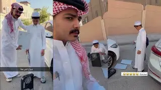 زايد جاب العيد وكسر سوني بدر😂 | سنابات زايد بن سابر