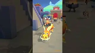 Chinese Dragon 🐉 on Rodeo Stampede #rodeostampede #gameplay #gaming #rodeo #mobilegame #game