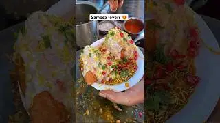 Samosa Lovers 😍Must Try this ! | #shorts #shortvideo #viralshorts #shortsfeed #food