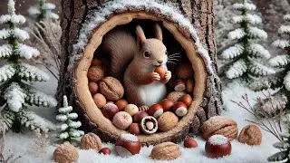 How Squirrels Survive Winter: Nature's Tiny Survivalists!