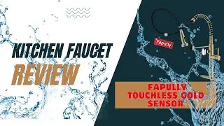 Revolutionize your kitchen with the Fapully Touchless Gold Sensor! Don't miss out !