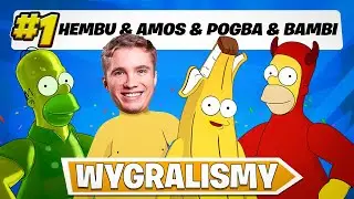 Wygrałem OSTATNI turniej na SQUADACH w sezonie simpsonowym w Fortnite 