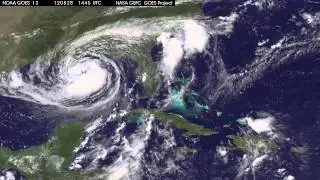 Isaac's Double Landfall in Southeast La.