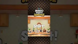 Soup Troupe - Luigi - Super Mario Party Jamboree minigames #shorts