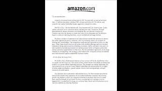 Amazon Interview: Jeff Bezos 1997 Letter to Shareholders (Audio & slides)