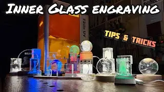 Engraving INSIDE Glass: Sales Ideas, Blanks, Software, Applications, & More