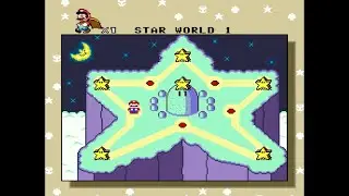 Super Mario World - Star Road 1 - Secret Exit