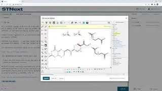 Проведение расширенного поиска структуры с использованием STNext&reg; из CAS