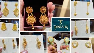 Tanishq 22kt gold earrings designs with price |Tanishq Daily wear to PartyWear Light weights Earring