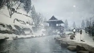 Winter Onsen in Unreal Engine 5
