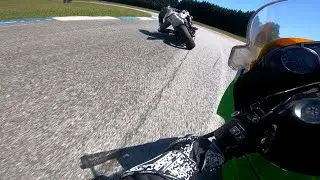 Onboard kawasaki zx6r circuit vasco sameiro 1:27.9