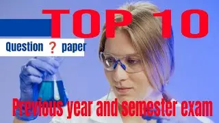 All subjects /10 questions paper 📜 of bharm 1 sem /previous year /and /semester exam/ paper
