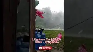 Top 5 Strongest Typhoons in History (2010&ndash;2024) 🌪️ | Most Powerful Storms Ever Recorded