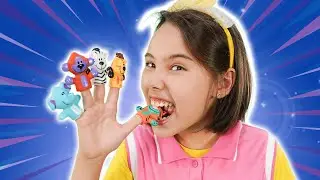 Animal Finger Family Adventure with Tigers,  Giraffes and More 🐅🦒 | Hokie Pokie Kids Videos