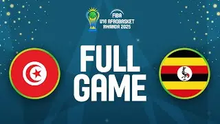 Group Phase | Tunisia v Uganda | Full Basketball Game | FIBA U16 AfroBasket 2025