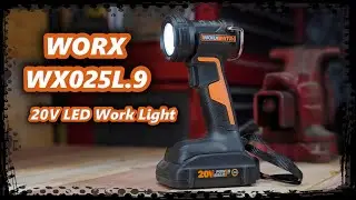 Обзор рабочей лампы Worx WX025L 9