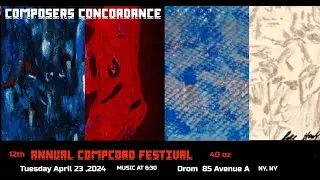 Composers Concordance -Carman Moore /Anders Johnson-Drom-April 23 .2024