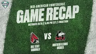 Condensed Game: Northern Illinois 21, Ball State 7 | 10.25.25