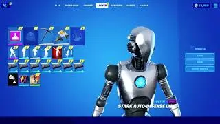 Stark Auto-Defense Unit | Fortnite Skin Ingame