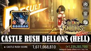 Seven Knights - Castle Rush Hell Dellons (1,6 Billion) (With Mythical Weapon)