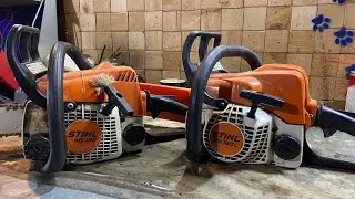 STIHL MS 180 2013г. и STIHL MS 180C-BE 2019г. Ремонт.