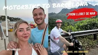 I RENTED A MOTORBIKE AND DROVE TO BARCELONA!