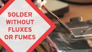Ultrasonic Soldering Process on a Hot Plate | EWI