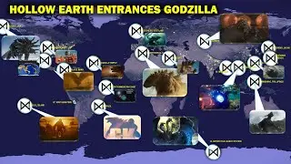 All Hollow Earth Entrances in the Monsterverse -  2024 updated