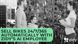 How To Sell Bikes Around The Clock With Zidy's AI Employee