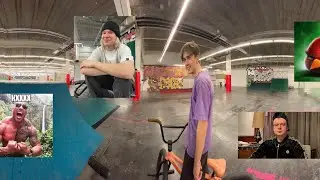 BMX влог с Кирюхой горчицей в Барнаульском скейтпарке 