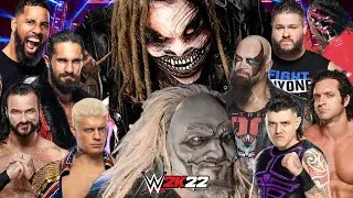 THE FIEND & UNCLE HOWDY vs WWE in a Royal Rumble | WWE 2K22 Gameplay