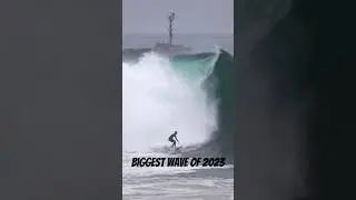 Was that the BIGGEST WAVE of 2023? The Wedge Newport Beach #thewedge #waves #surf