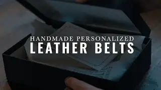 Custom Bridle Leather Belts Handcrafted in the USA