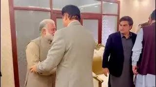 Joint Meeting of PML-N and PPP Leaders at KP Governor Faisal Karim Kundi&rsquo;s Residence