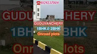 Individual house for sale in chennai|Chennai lowbudget plots sale in guduvanchery#chennai #gstplots