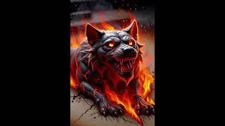 🔥 Hell Hound Unleashed | Dark AI Fantasy