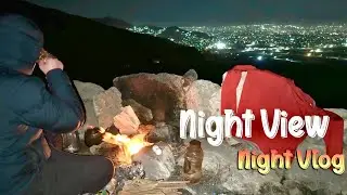 mountain Vlog | Night View Of Mari Abad | Tyari For Something.... | Hydr z vlog