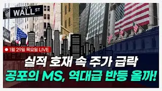 ｜미국장 최종 점검, 꼭 알아야 할 종목 뉴스｜호실적에도 주가 하락? MS의 ‘위험한 세일’ 시작됐다 (신얼 / 김옥영 / 정우창)