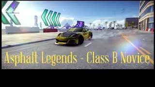 Asphalt Legends - Class B Novice (Full Walkthrough, No Commentary)