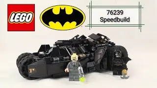 LEGO 76239 BATMOBILE TUMBLER: SCARECROW SHOWDOWN - Speedbuild