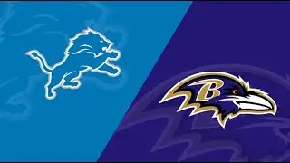 Baltimore Ravens vs Detroit Lions 2023 Week 7 Highlights