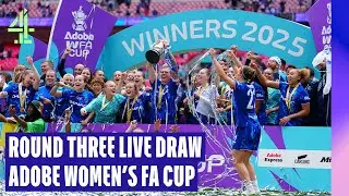 Round Three Adobe Women&rsquo;s FA Cup Draw | Channel 4 Sport Live