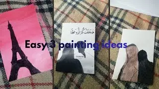 Easy painting ideas #art #painting #craft #easy #easy painting 