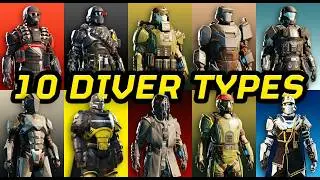 The 10 New Types of Helldivers