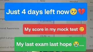My RRB clerk mains mock test score 🥲#rrbpo #rrbclerk 