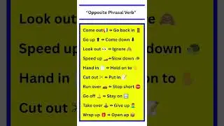 Top 10 Phrasal Verb 👑🥂 